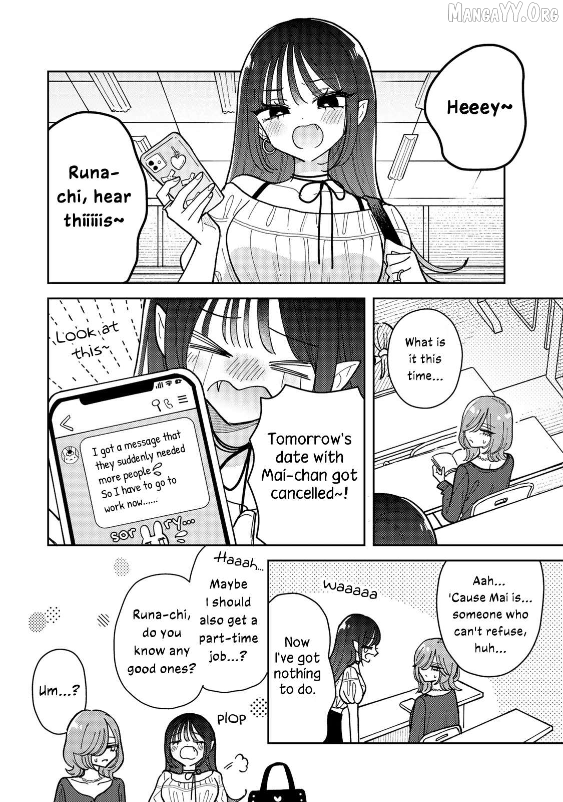 Akumade Amai Watashi no Kanojo Chapter 12 - page 2