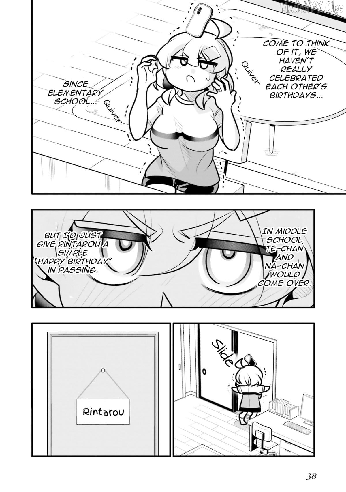 10-Nenkan Tomodachida To Omotteta Otokonoko Ni Kokuhaku Sareru Ohanashi Chapter 19.1 - page 2