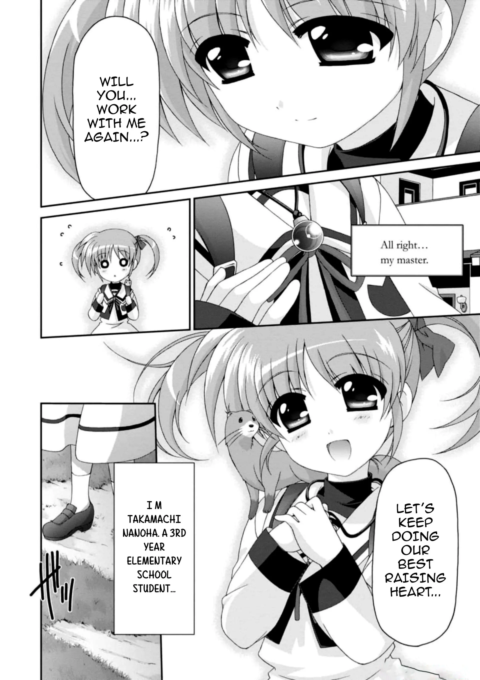 Original Chronicle Mahou Shoujo Lyrical Nanoha The 1st Chapter 14 - page 2