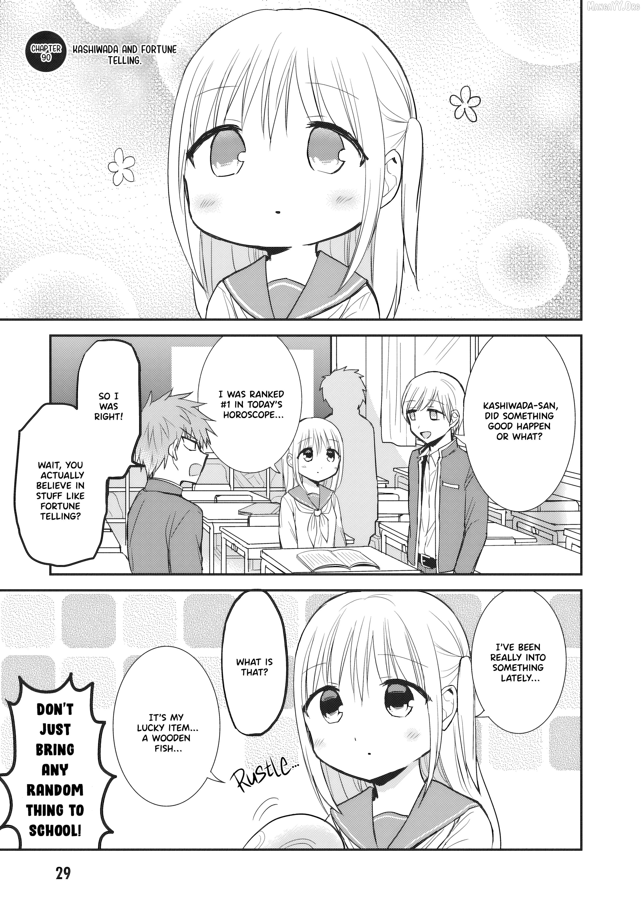 Expressionless Kashiwada-San And Emotional Oota-Kun Chapter 90 - page 2