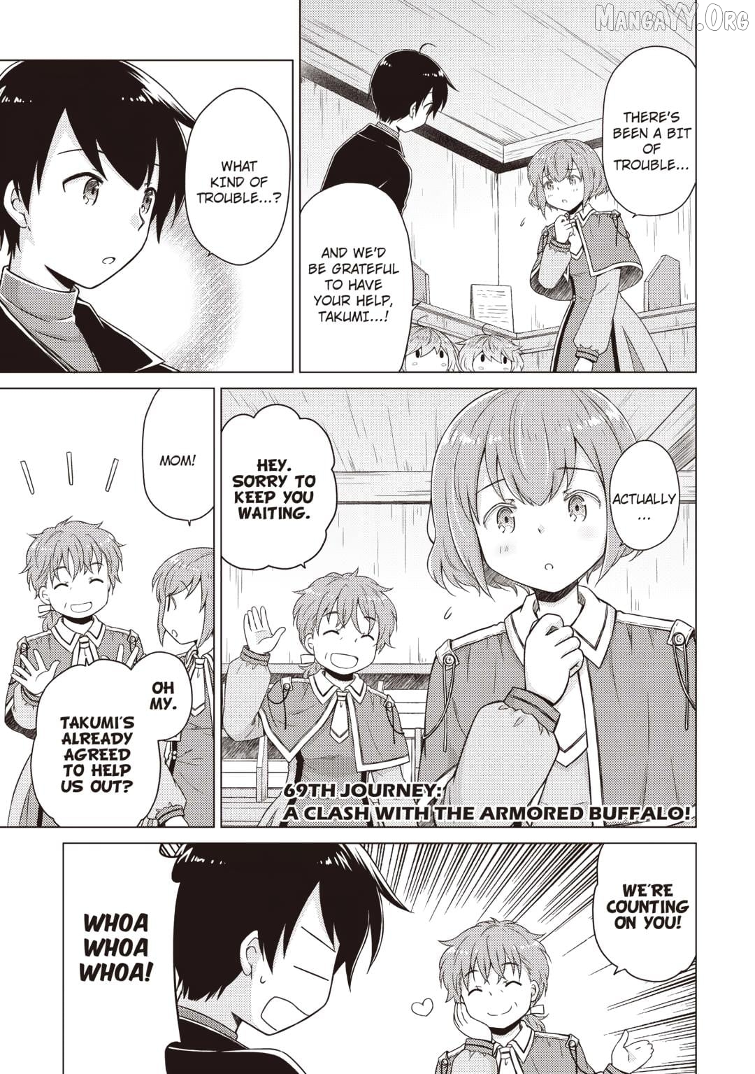 Isekai Yururi Kikou - Raising Children While Being an Adventurer Chapter 69 - page 1
