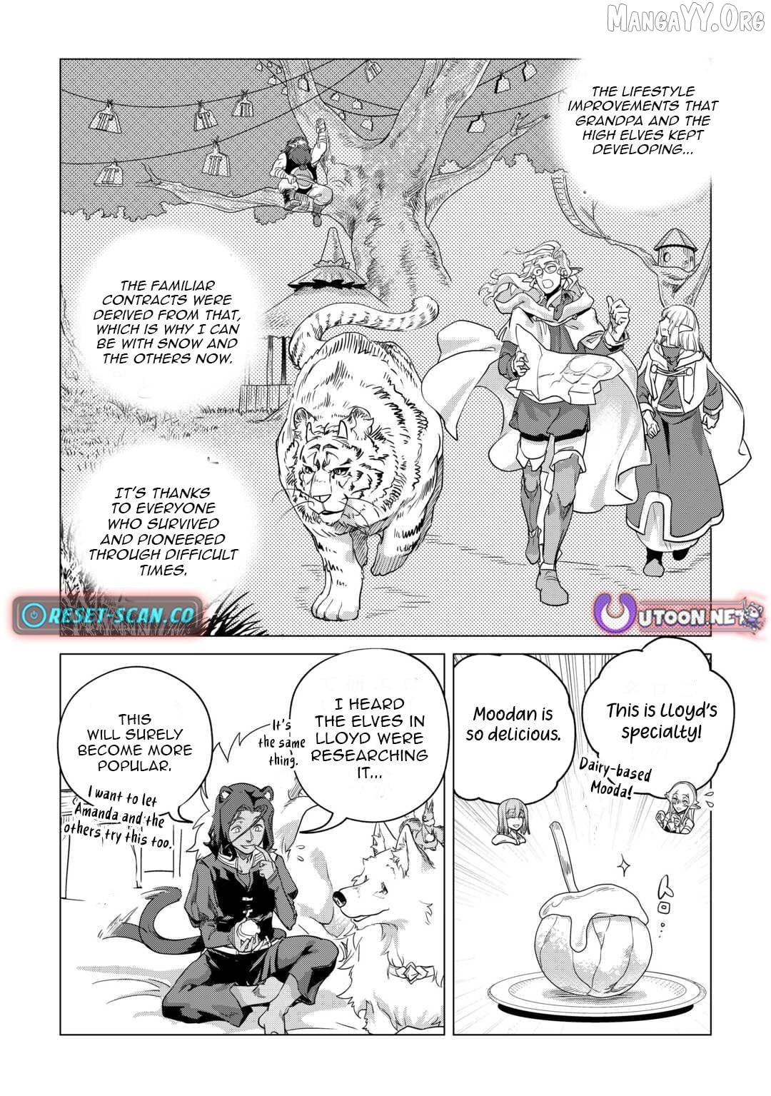 Mofumofu to Isekai Slow Life o Mezashimasu Chapter 54 - page 10