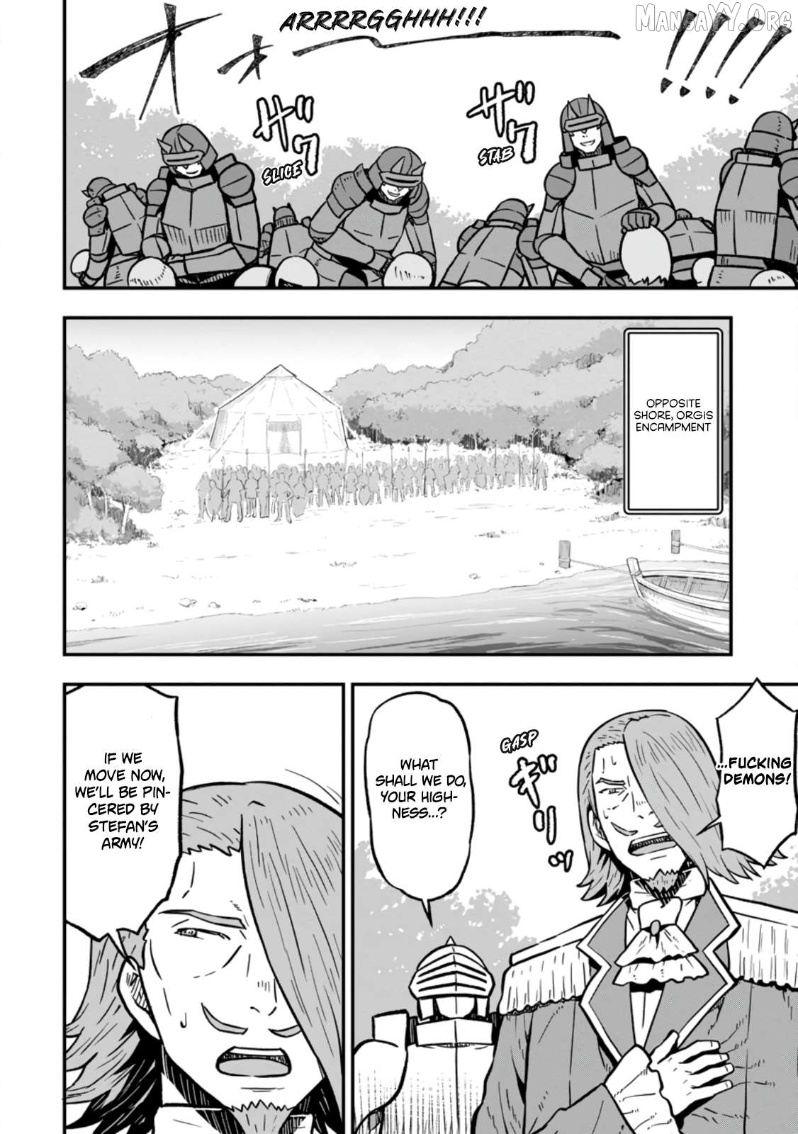 Isekai Saikyou no Yome desu ga, Yoru no Tatakai wa Ore no Hou ga Tsuyoi You desu ~Chiryaku o Ikashite Nariagaru Harem Senki~ Chapter 28 - page 4