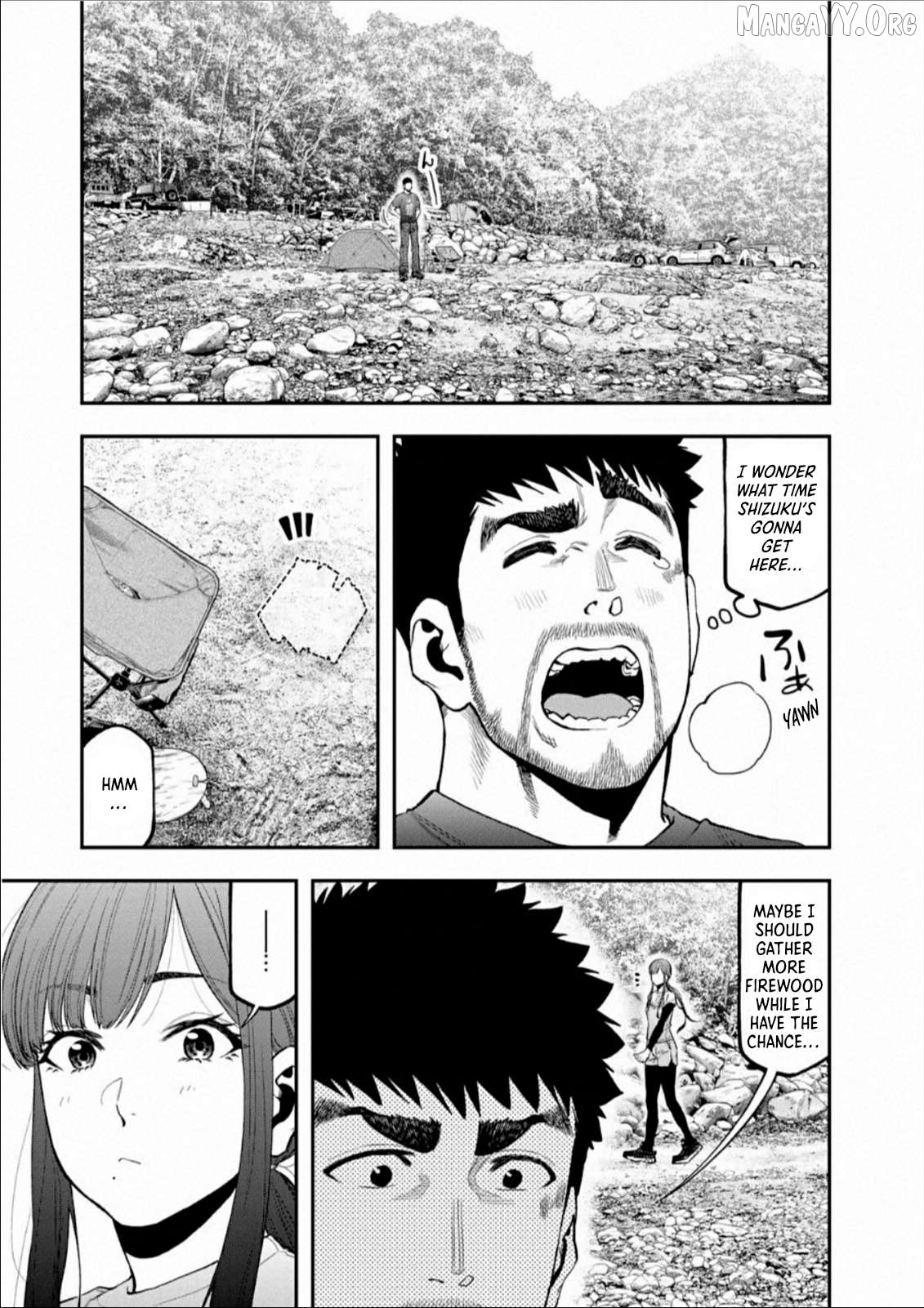 Futari Solo Camp Chapter 58 - page 2