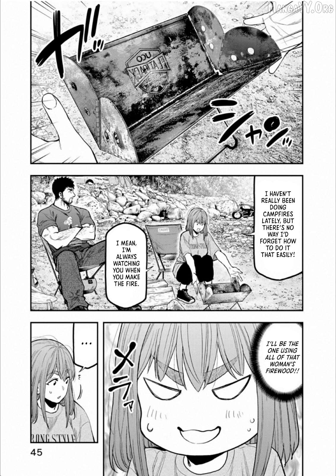 Futari Solo Camp Chapter 58 - page 20