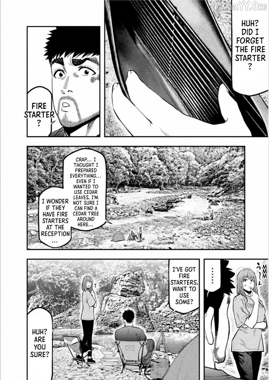 Futari Solo Camp Chapter 58 - page 21