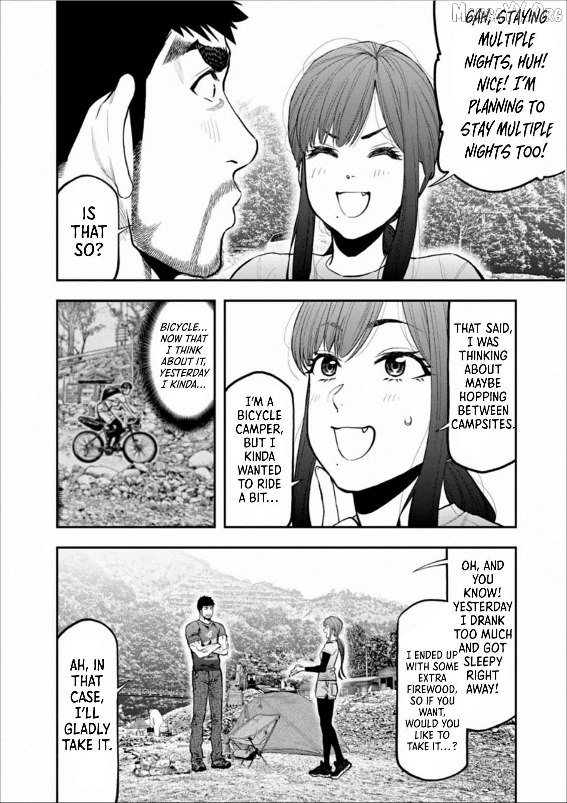 Futari Solo Camp Chapter 58 - page 5