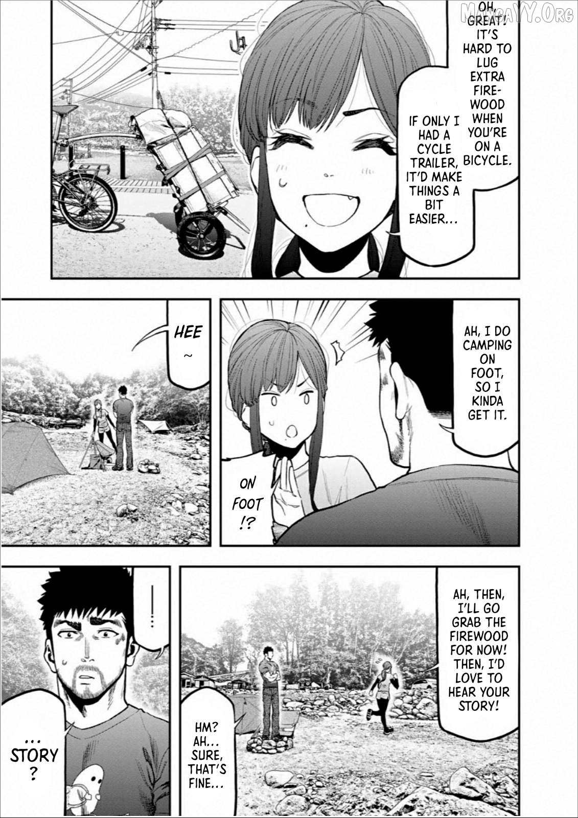 Futari Solo Camp Chapter 58 - page 6