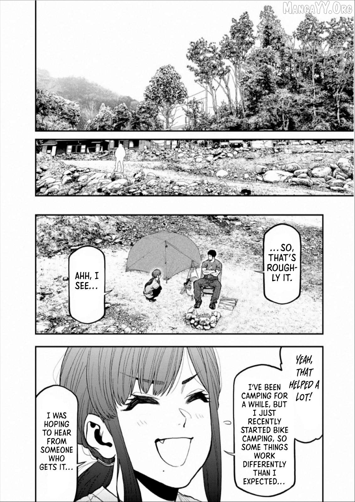 Futari Solo Camp Chapter 58 - page 7
