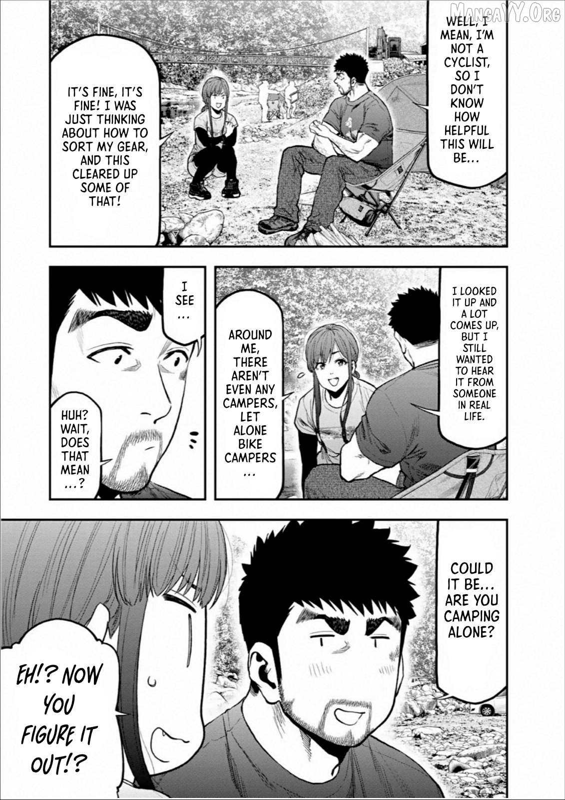 Futari Solo Camp Chapter 58 - page 8