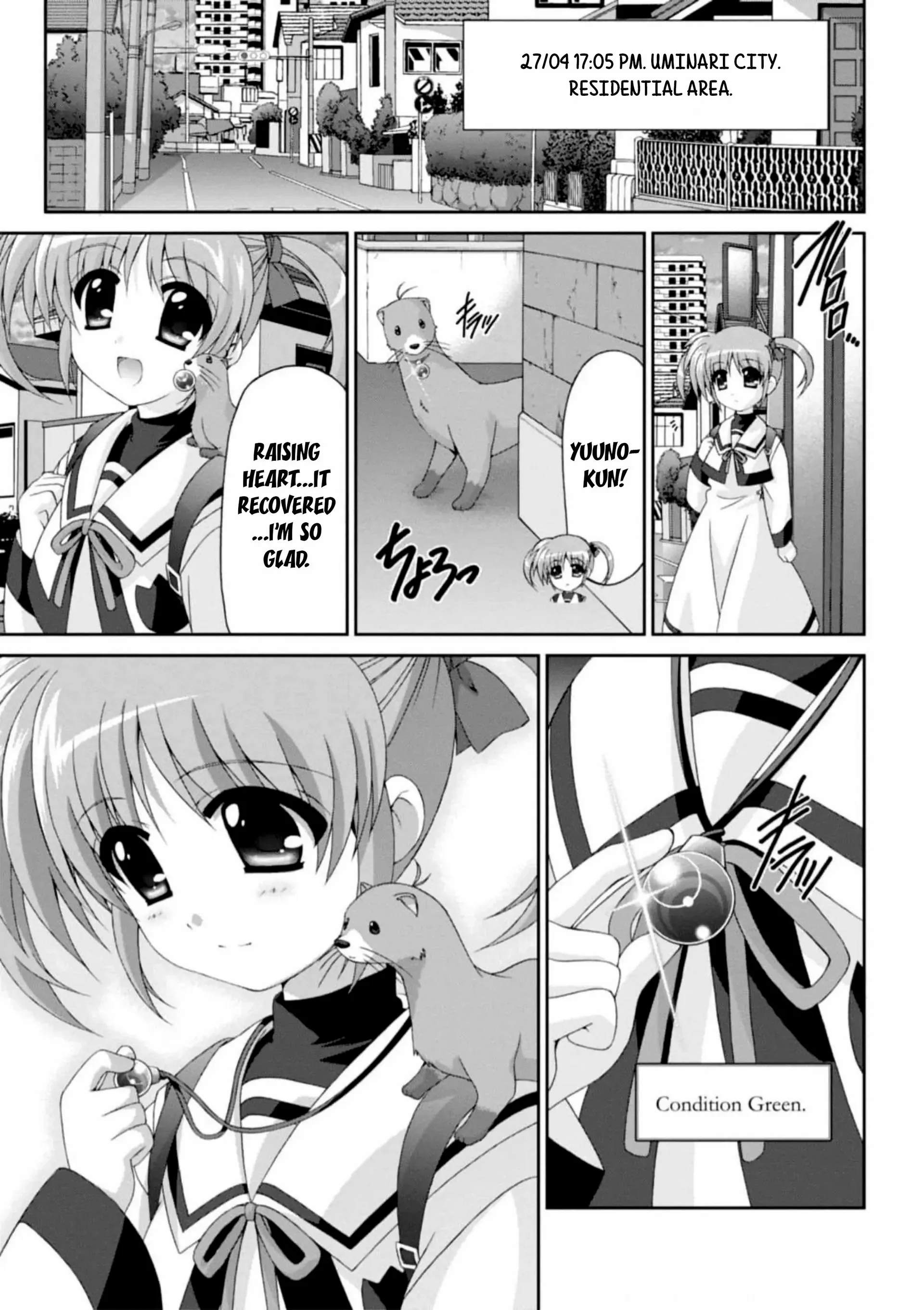 ORIGINAL CHRONICLE Magical Girl Lyrical Nanoha The 1st Chapter 14 - page 1