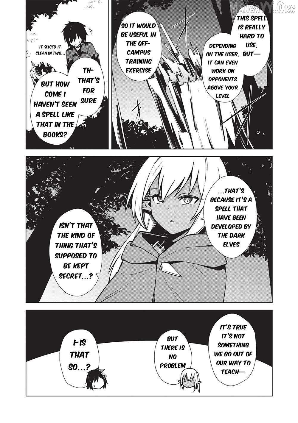 The Holy Knight's Dark Road Chapter 20 - page 10