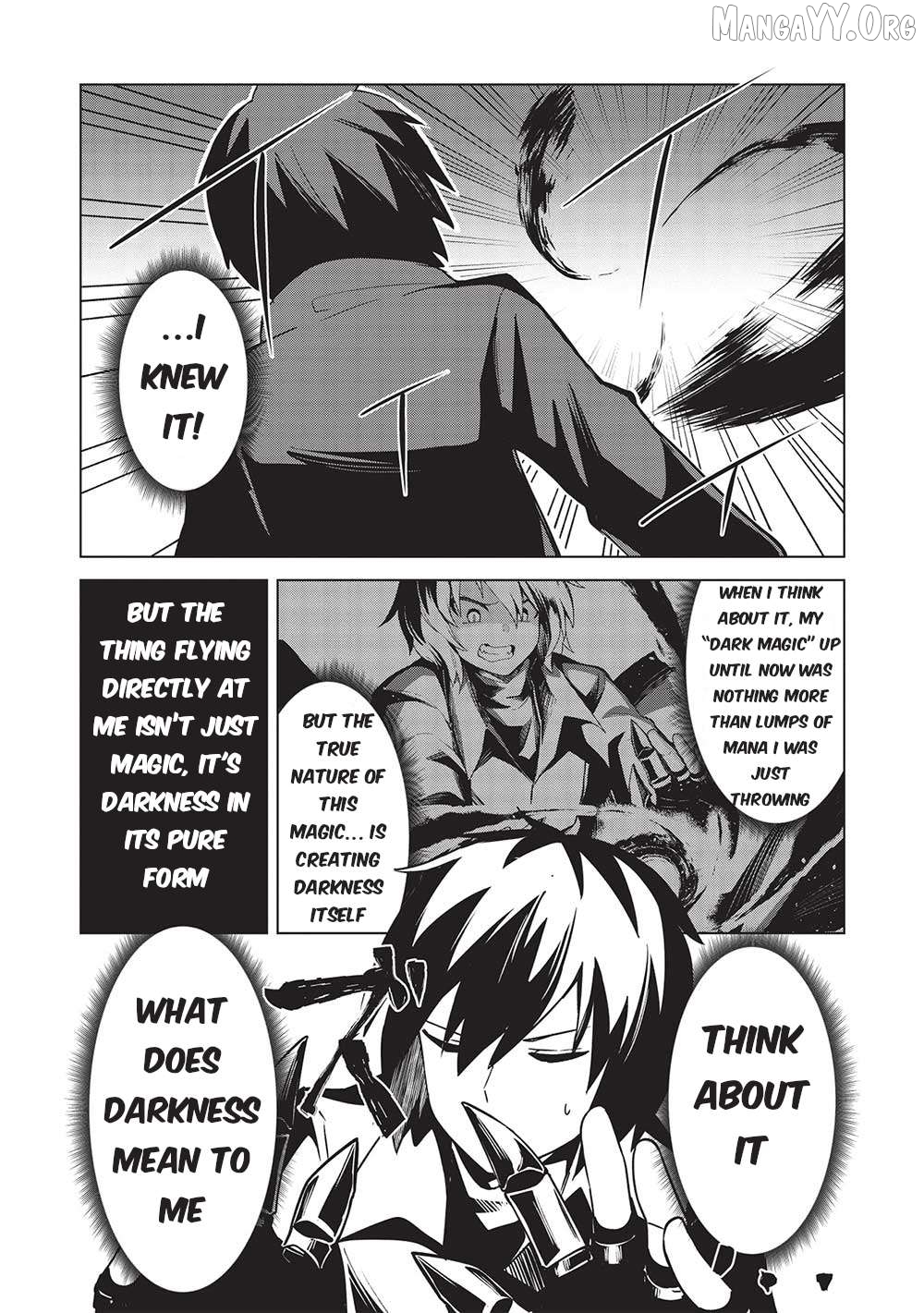 The Holy Knight's Dark Road Chapter 20 - page 3