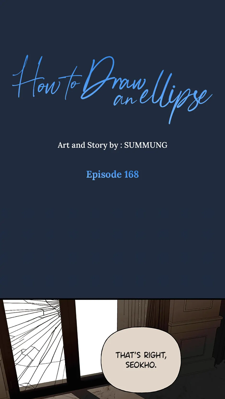 How to Draw an Ellipse Chapter 168 - page 1