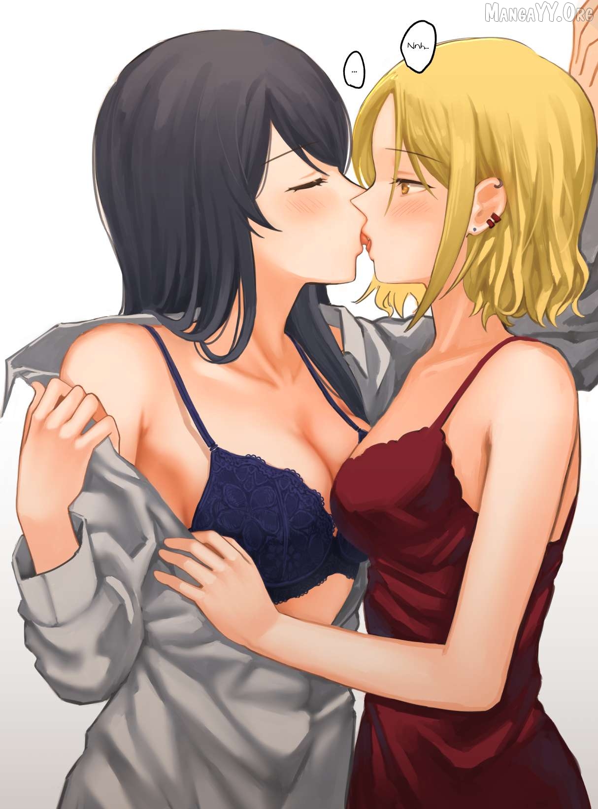 For Each Retweet, Two Straight Girls Who Don't Get Along Will Kiss for One Second Chapter 24 - page 2