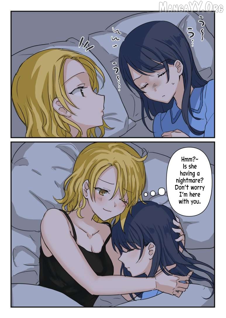 For Each Retweet, Two Straight Girls Who Don't Get Along Will Kiss for One Second Chapter 25 - page 1