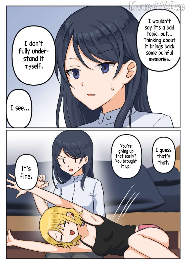 For Each Retweet, Two Straight Girls Who Don't Get Along Will Kiss for One Second Chapter 26 - page 2