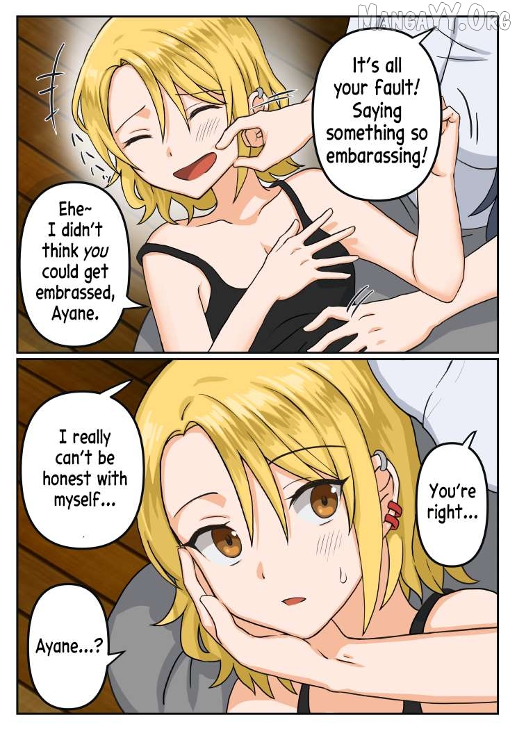For Each Retweet, Two Straight Girls Who Don't Get Along Will Kiss for One Second Chapter 26 - page 4
