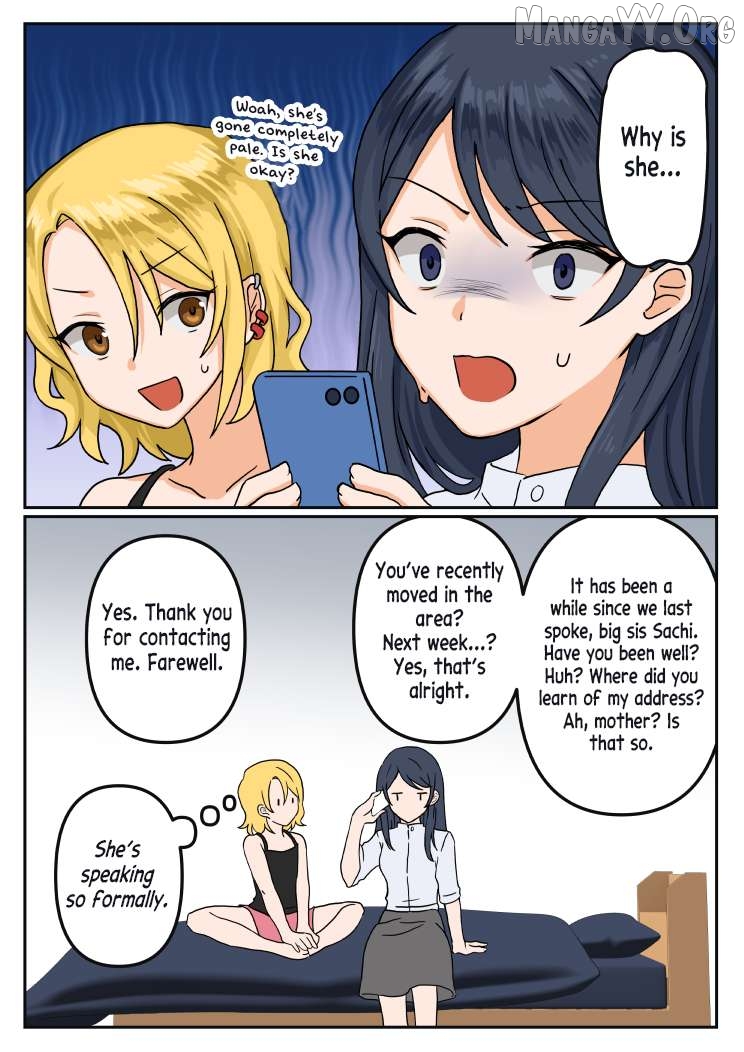 For Each Retweet, Two Straight Girls Who Don't Get Along Will Kiss for One Second Chapter 26 - page 7
