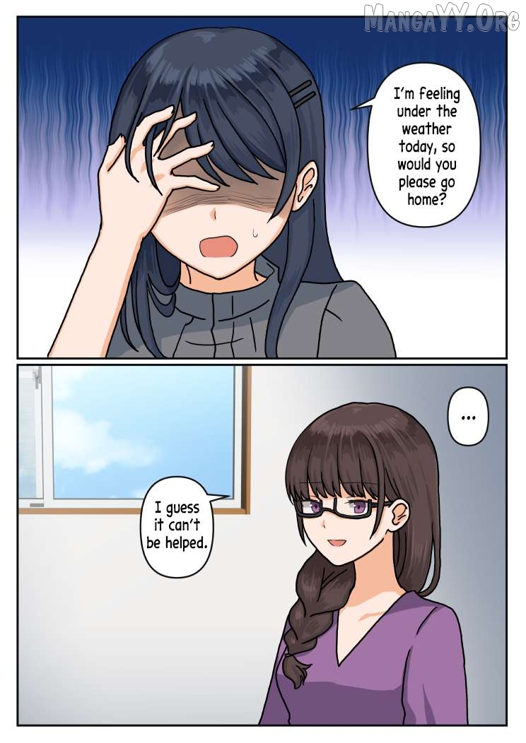 For Each Retweet, Two Straight Girls Who Don't Get Along Will Kiss for One Second Chapter 27 - page 10