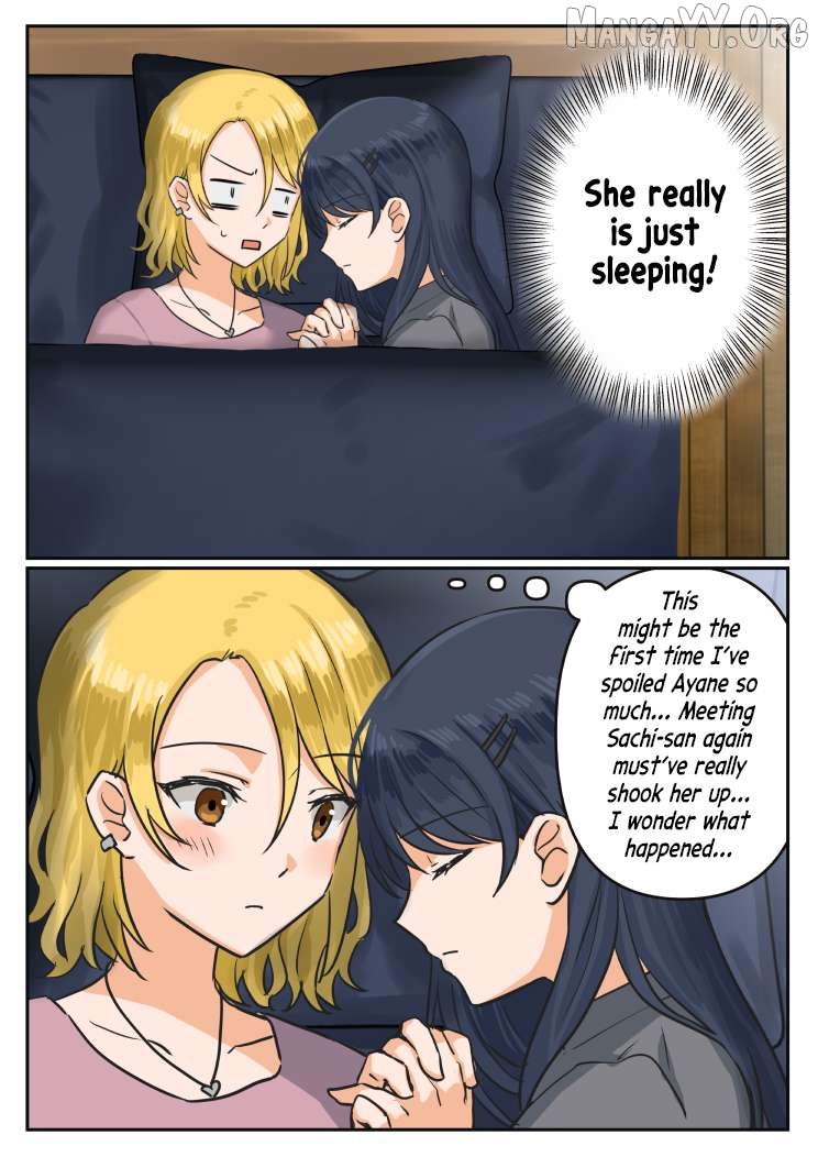 For Each Retweet, Two Straight Girls Who Don't Get Along Will Kiss for One Second Chapter 27 - page 16