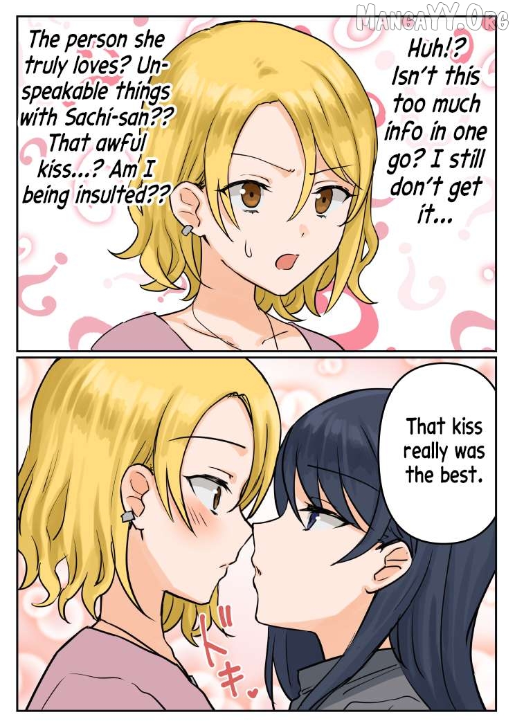For Each Retweet, Two Straight Girls Who Don't Get Along Will Kiss for One Second Chapter 27 - page 18