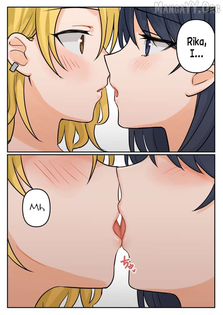For Each Retweet, Two Straight Girls Who Don't Get Along Will Kiss for One Second Chapter 27 - page 19