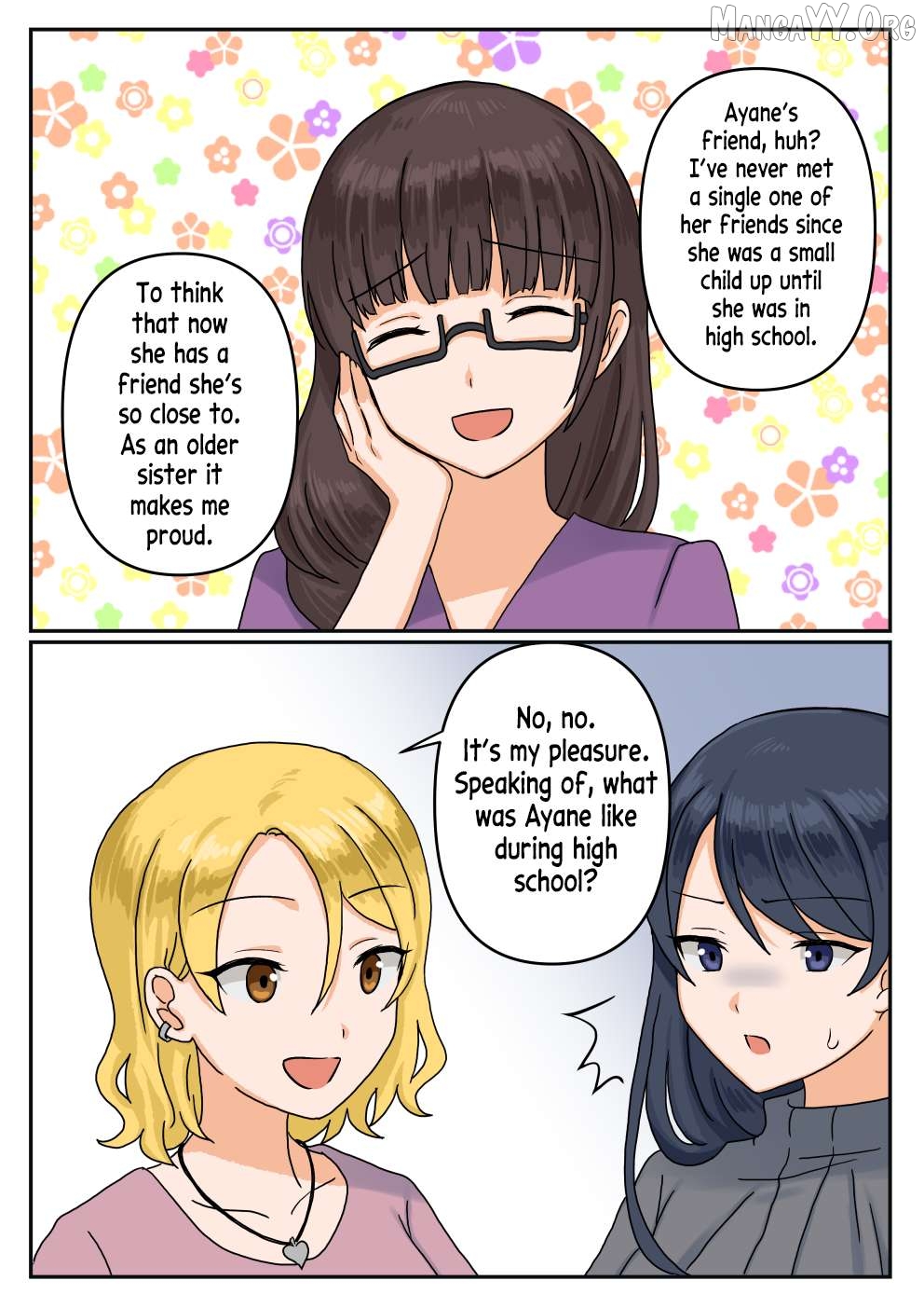For Each Retweet, Two Straight Girls Who Don't Get Along Will Kiss for One Second Chapter 27 - page 7