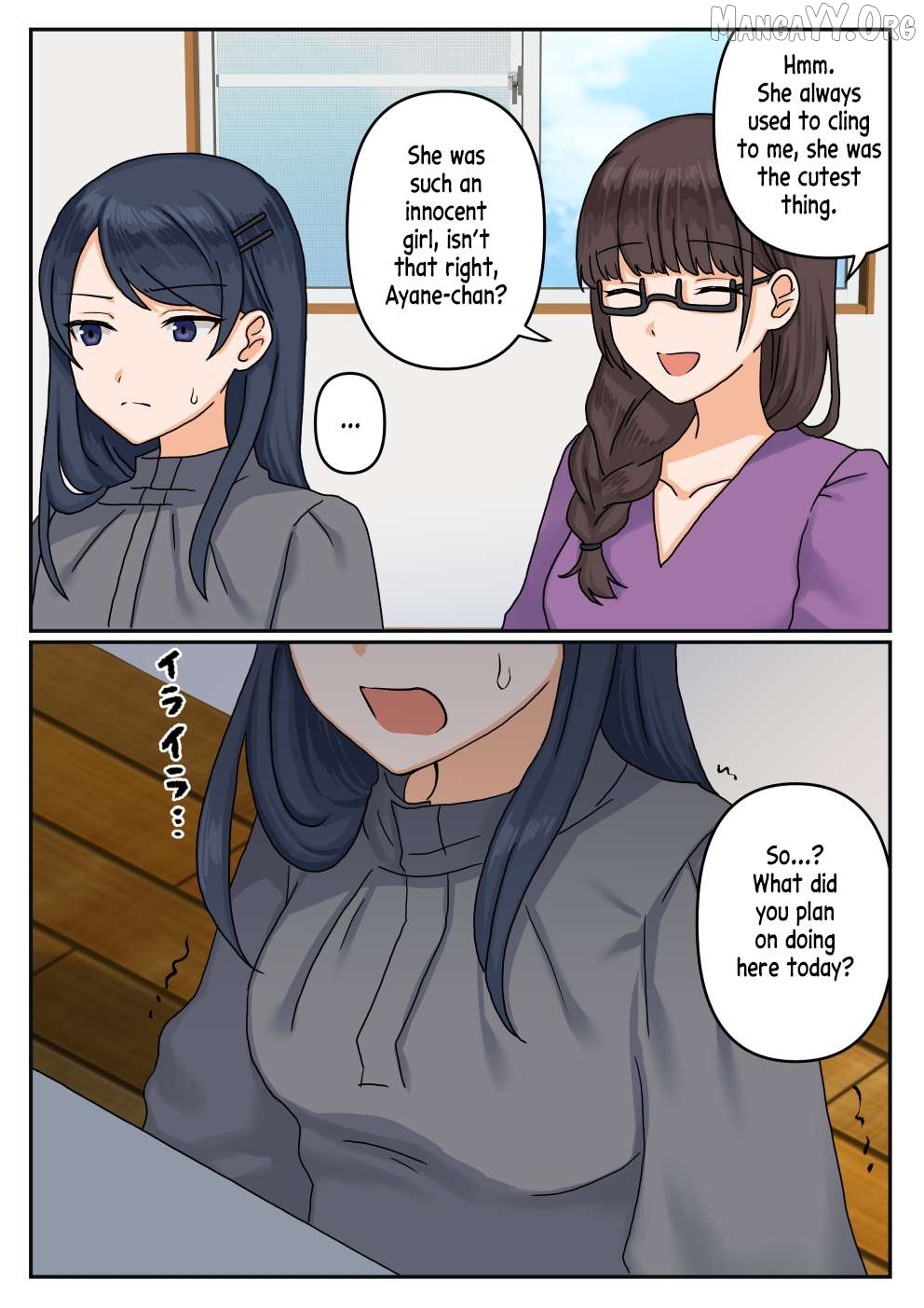 For Each Retweet, Two Straight Girls Who Don't Get Along Will Kiss for One Second Chapter 27 - page 8