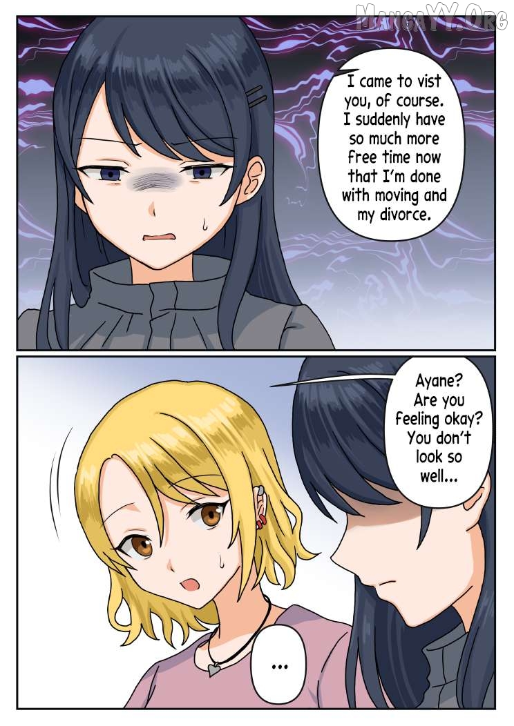 For Each Retweet, Two Straight Girls Who Don't Get Along Will Kiss for One Second Chapter 27 - page 9