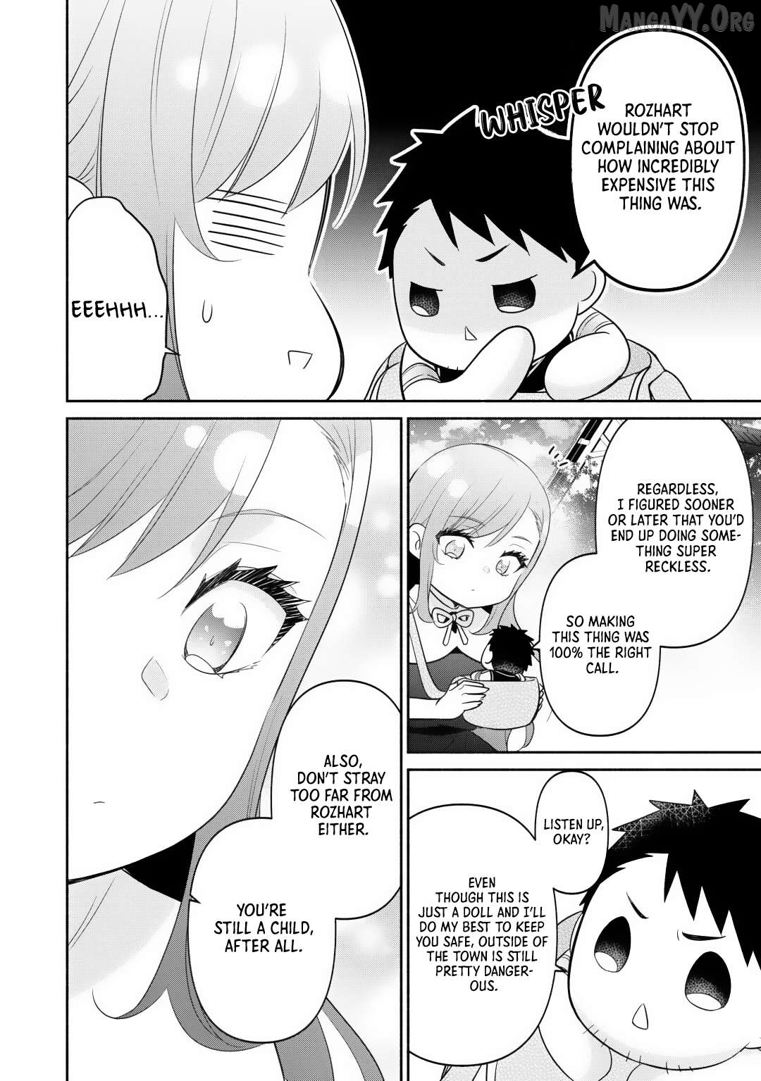 Tensei Youjo. Kamikemono to Ouji to, Saikyou no Ojisan Youhei-dan no Naka de Ikiru. Chapter 28 - page 2