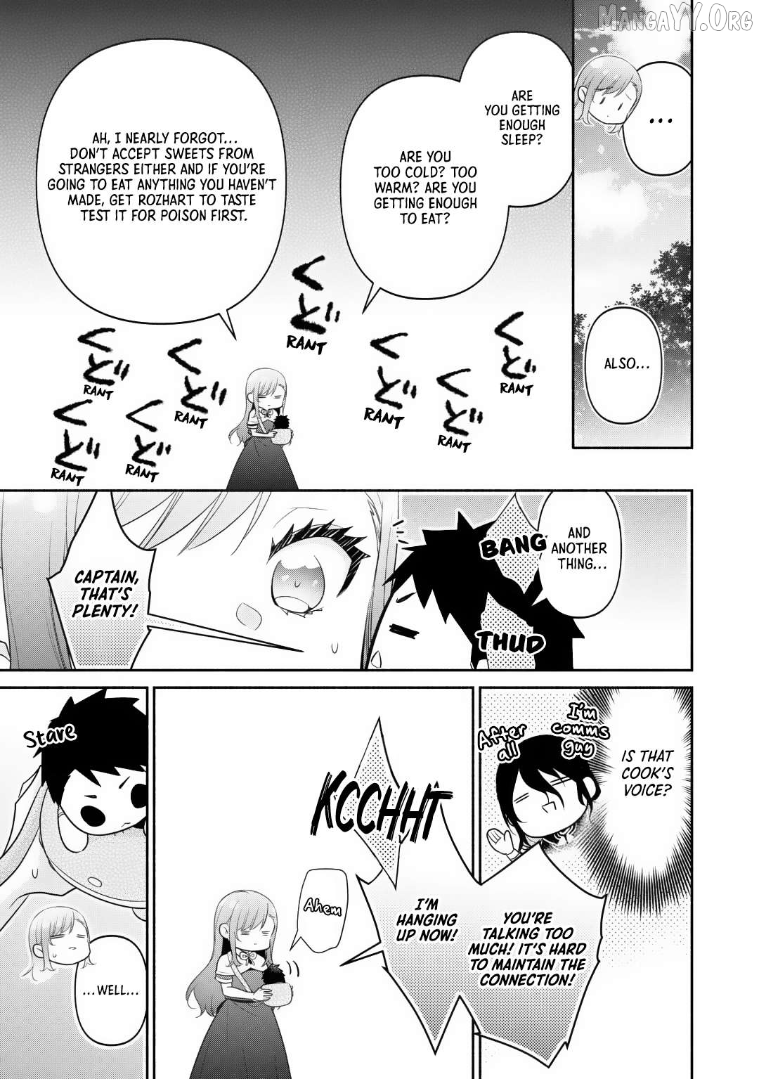 Tensei Youjo. Kamikemono to Ouji to, Saikyou no Ojisan Youhei-dan no Naka de Ikiru. Chapter 28 - page 3