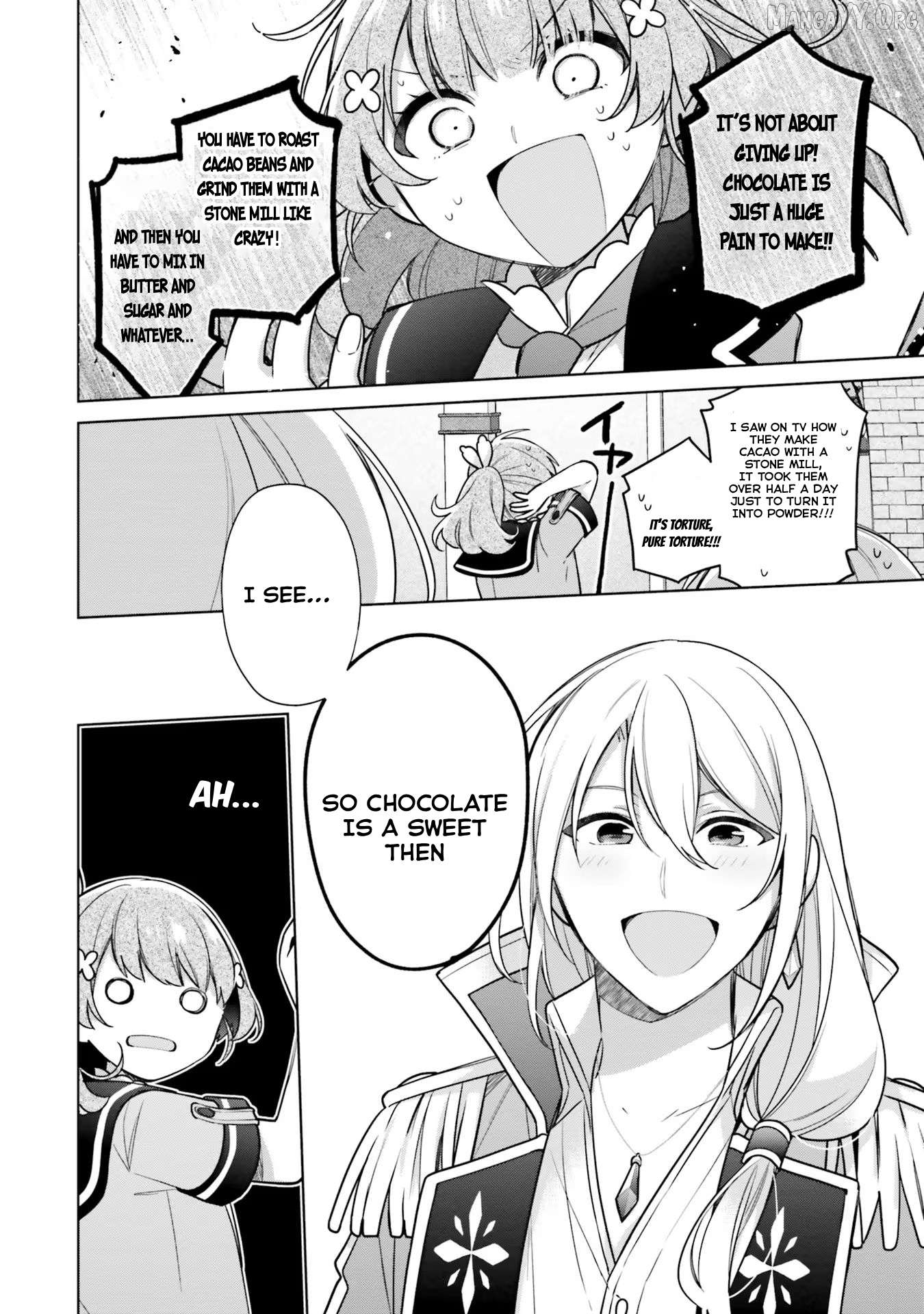 I'm Not The Saint, So I'll Just Leisurely Make Food At The Royal Palace Chapter 28.1  - page 4