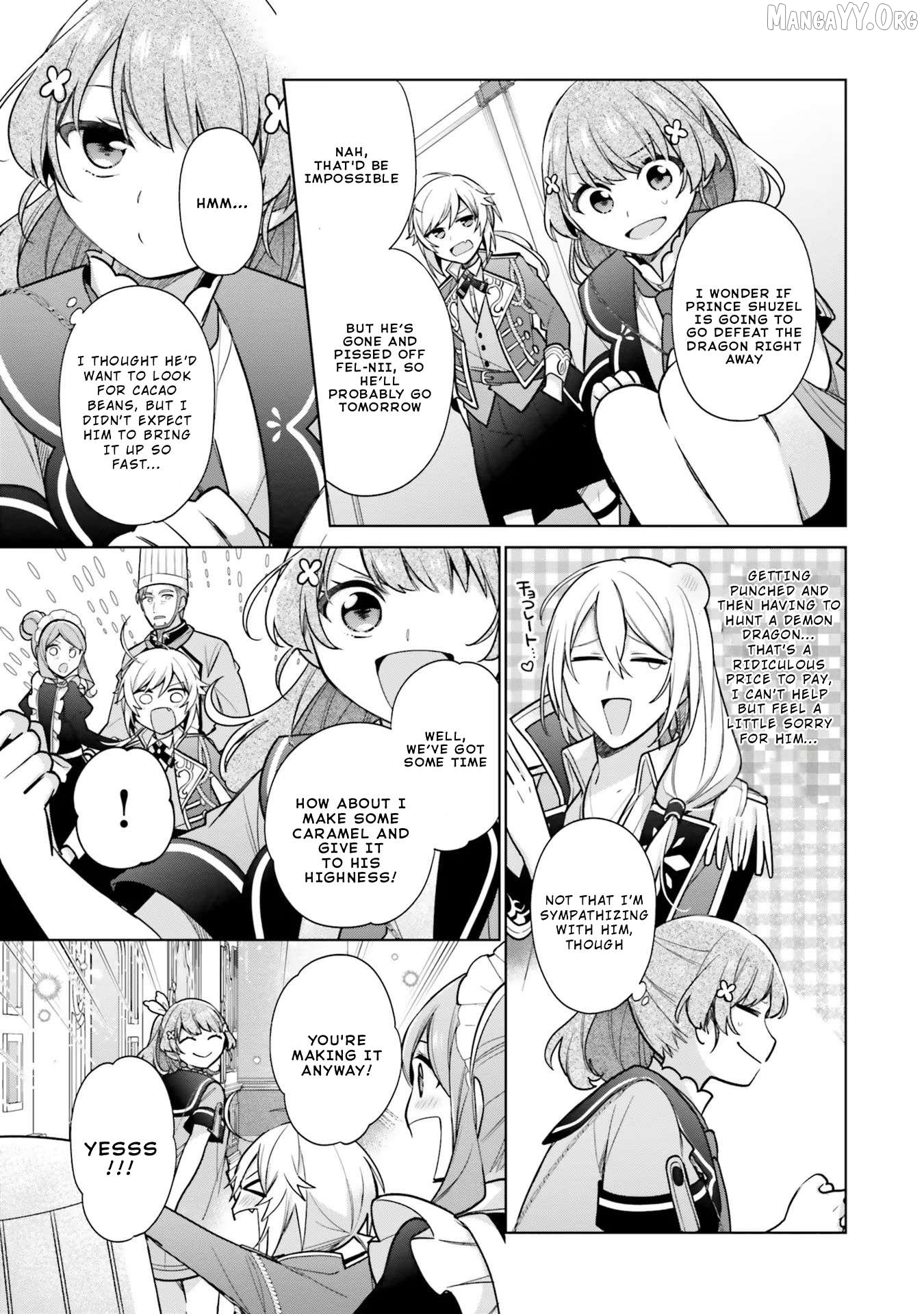 I'm Not The Saint, So I'll Just Leisurely Make Food At The Royal Palace Chapter 28.2  - page 2