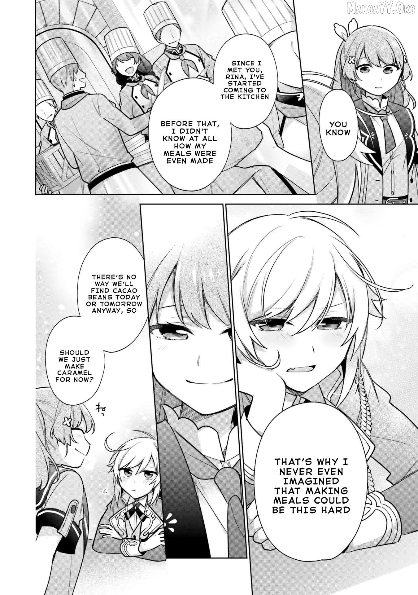 I'm Not The Saint, So I'll Just Leisurely Make Food At The Royal Palace Chapter 28.2  - page 5