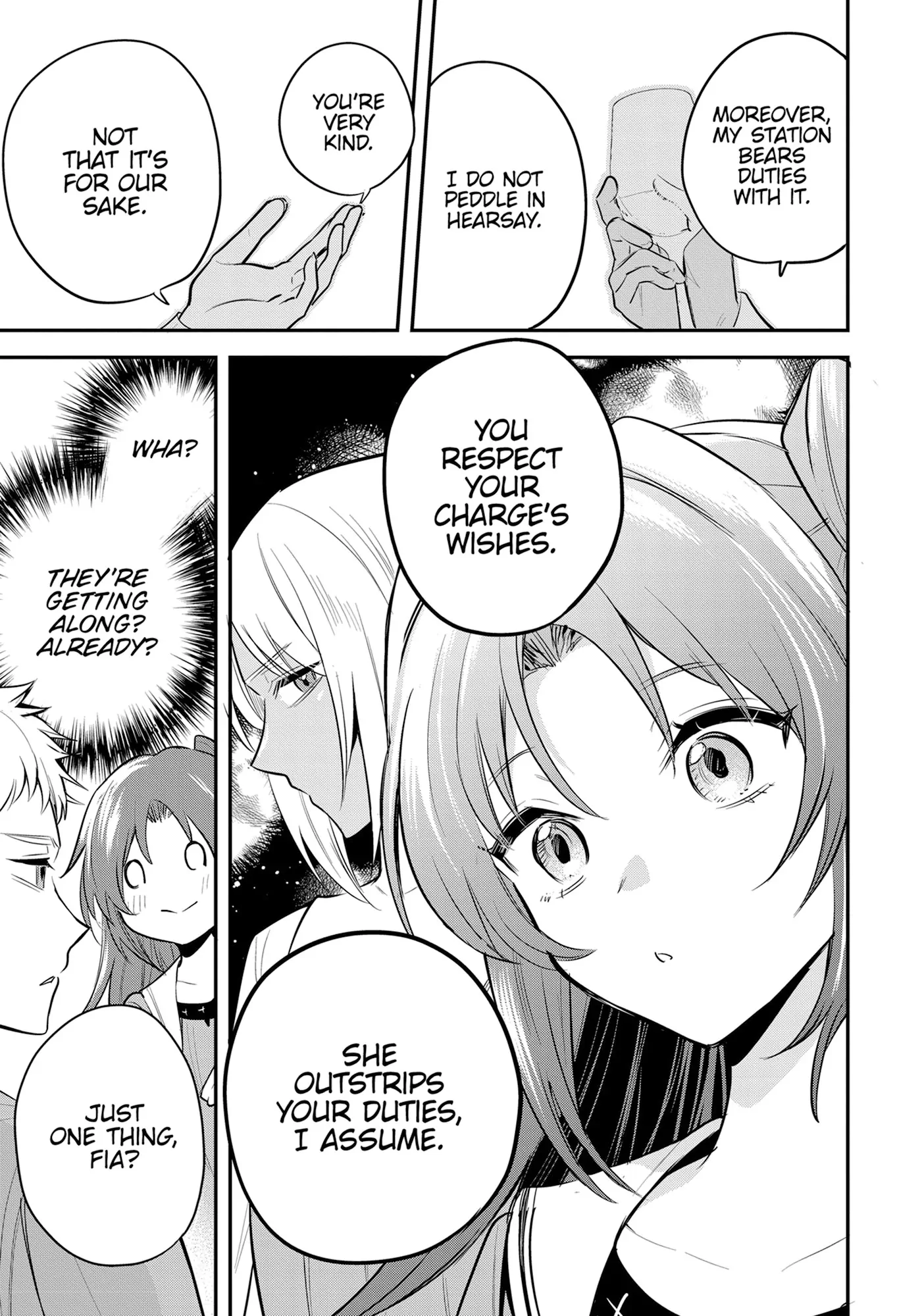 The Reincarnated Great Saint Hides That She's a Saint Chapter 42 - page 3