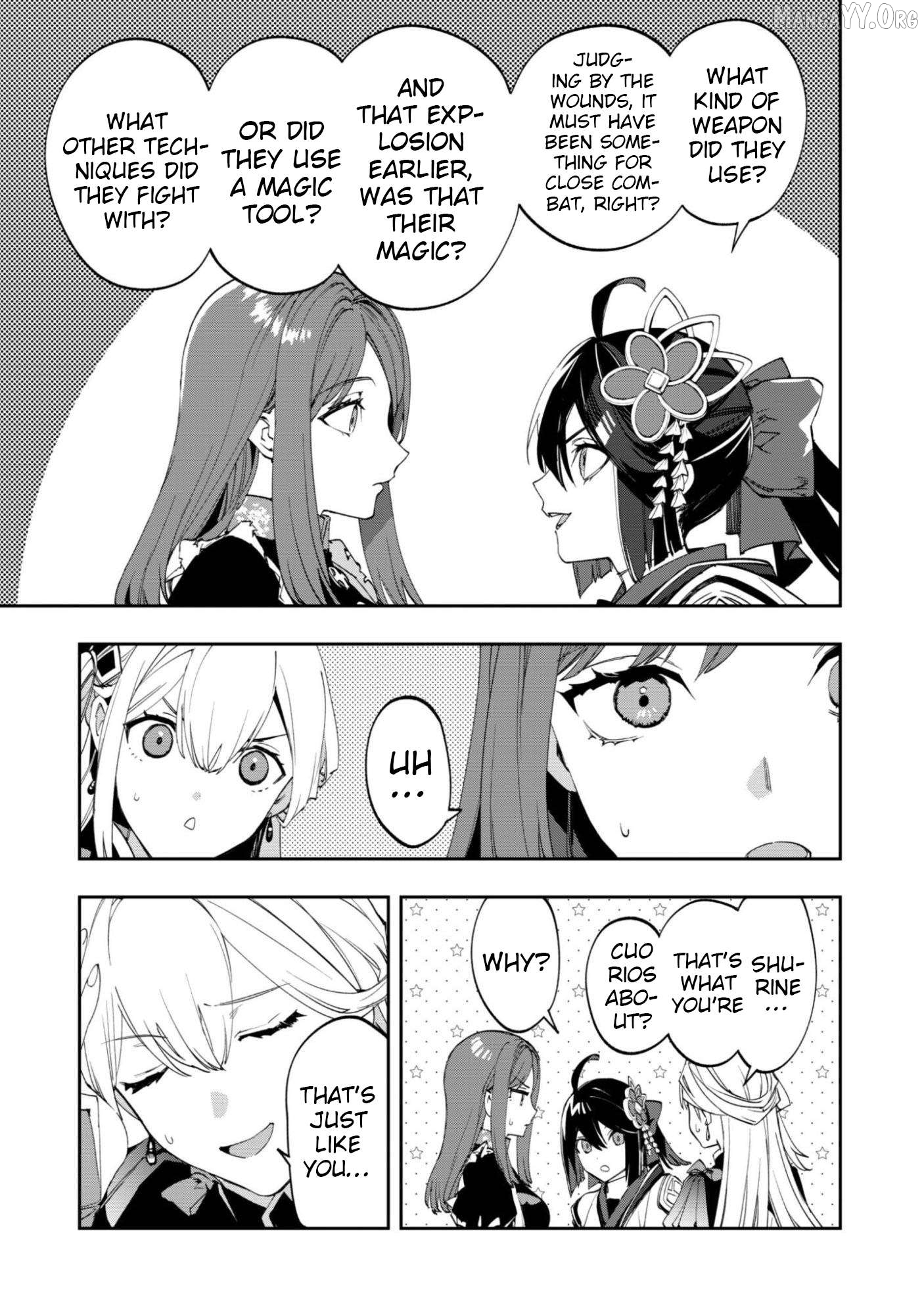 Hitokiri Shoujo Koushaku Reijou no Goei ni Naru Chapter 13 - page 3