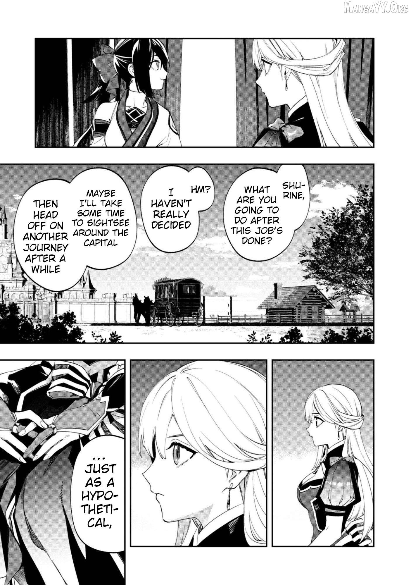 Hitokiri Shoujo Koushaku Reijou no Goei ni Naru Chapter 13 - page 7
