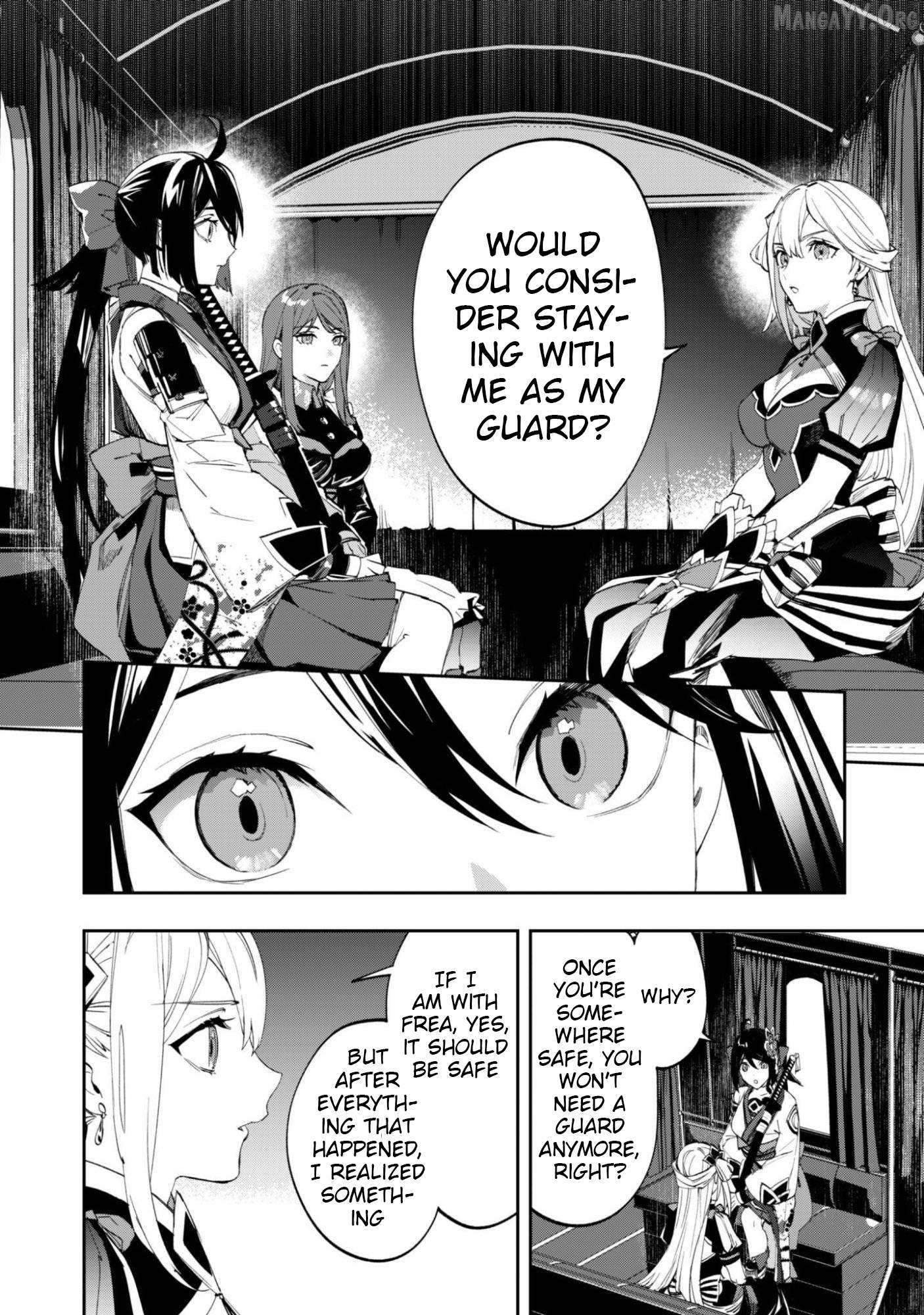 Hitokiri Shoujo Koushaku Reijou no Goei ni Naru Chapter 13 - page 8