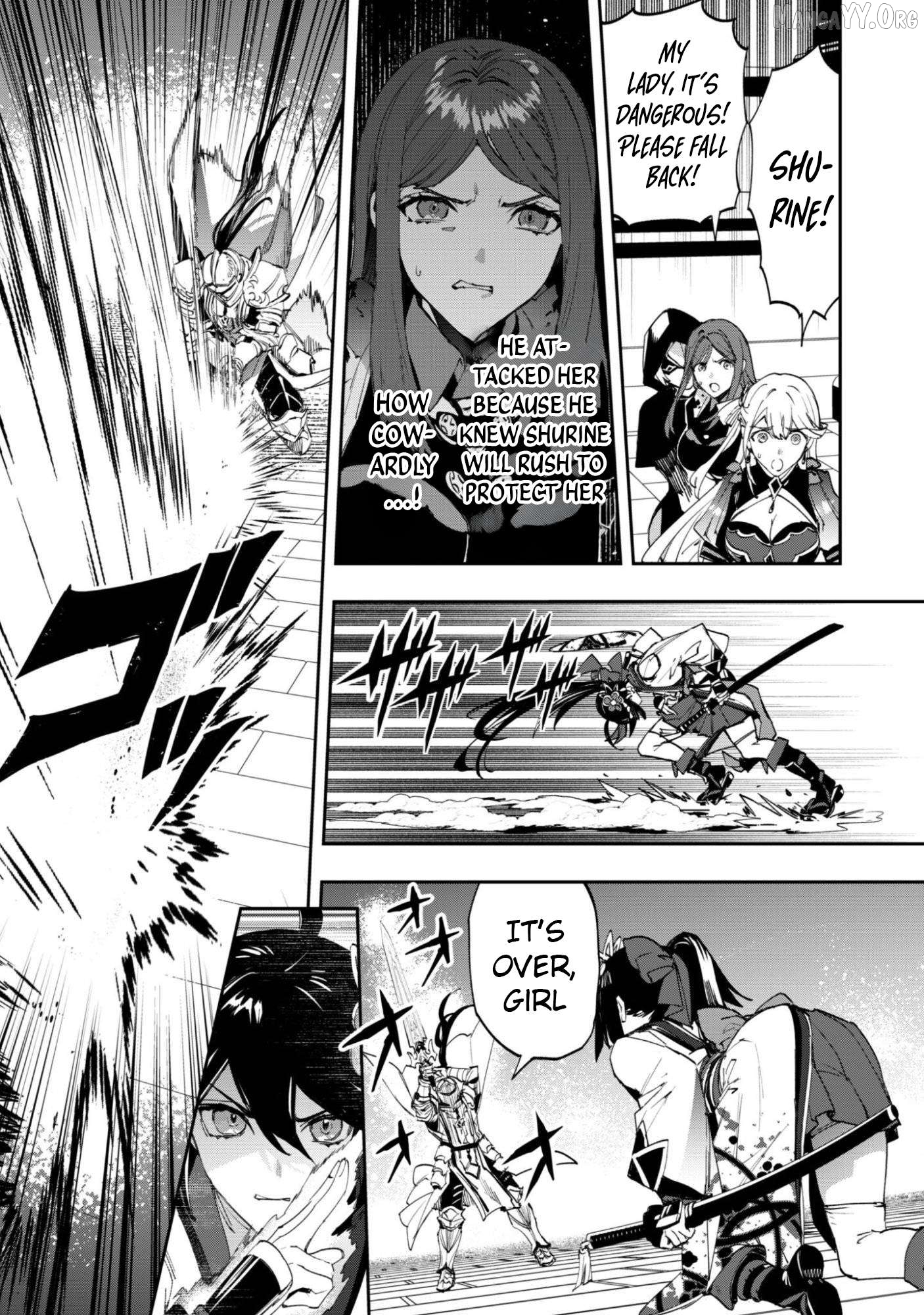 Hitokiri Shoujo Koushaku Reijou no Goei ni Naru Chapter 14 - page 7