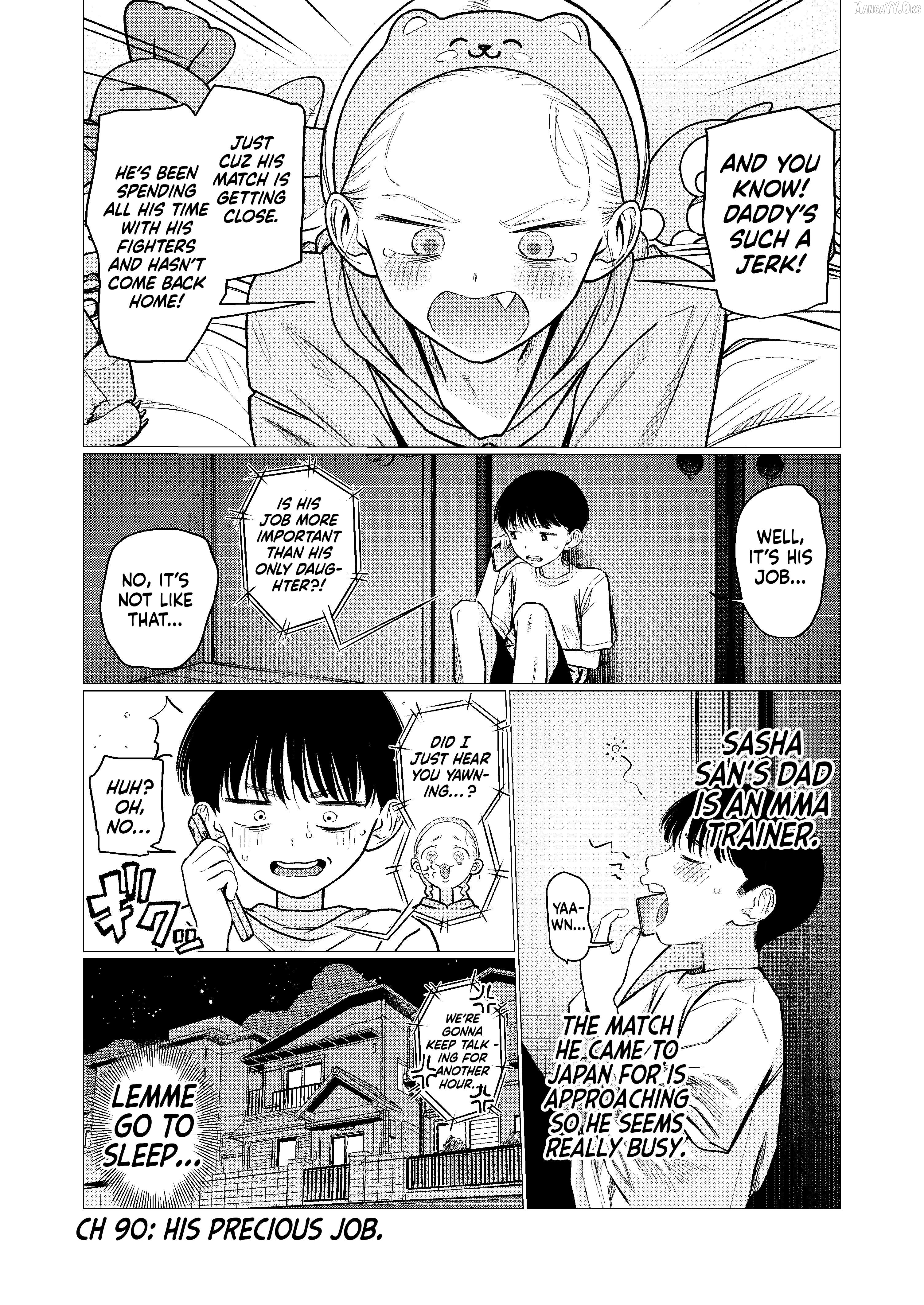 JC Sasha and Her Otaku Classmate Chapter 90 - page 1