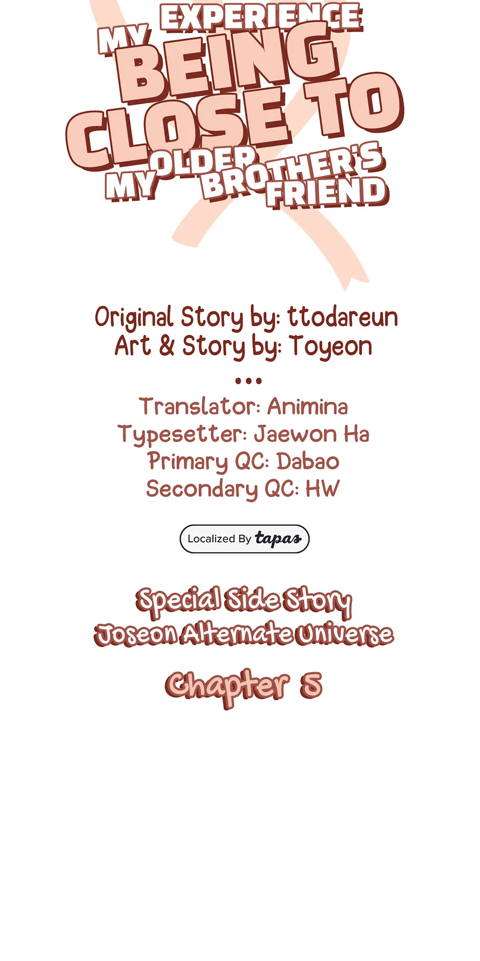 My Experience Being Close to My Older Brother's Friend Chapter 67 - page 31