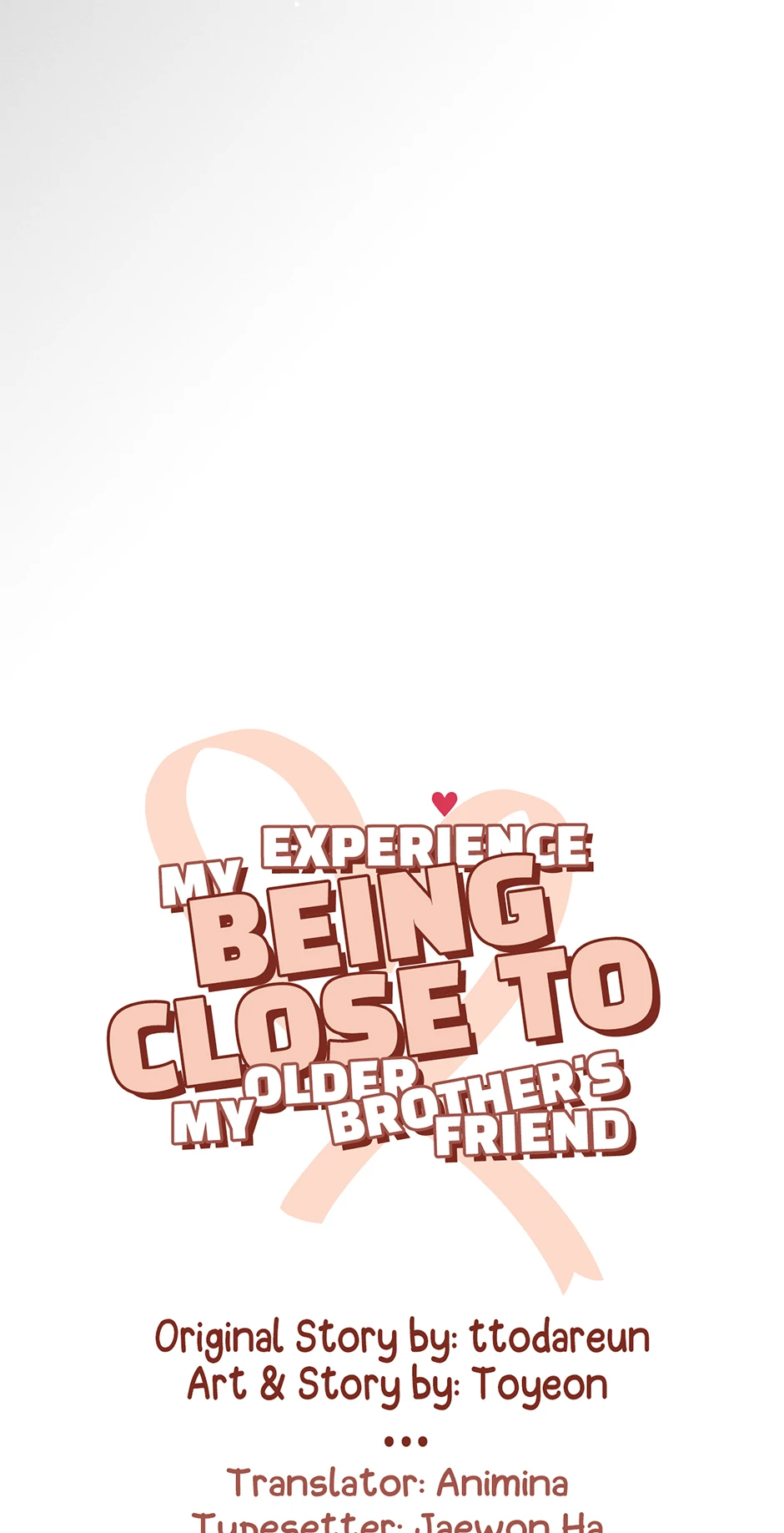 My Experience Being Close to My Older Brother's Friend Chapter 70 - page 8