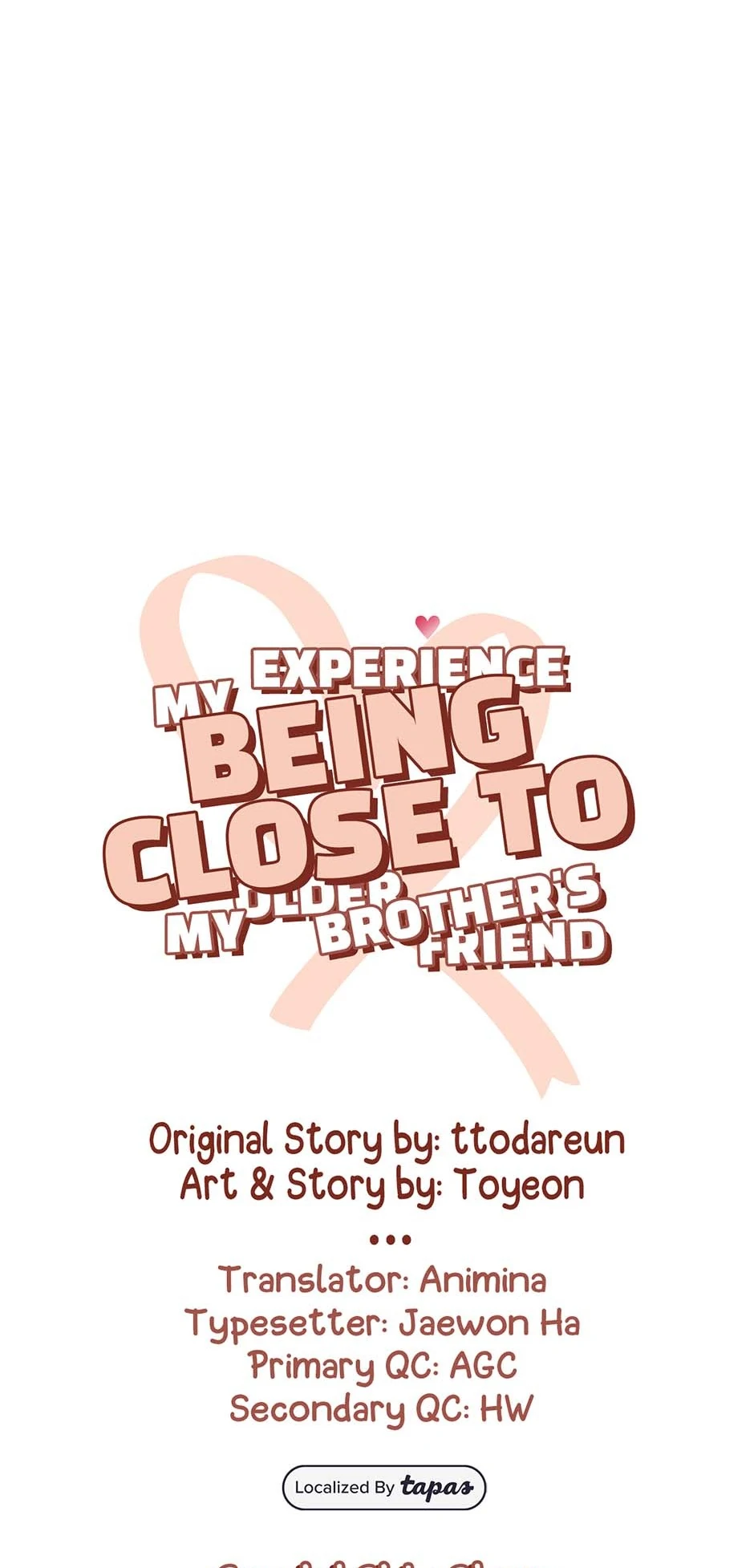 My Experience Being Close to My Older Brother's Friend Chapter 73 - page 6
