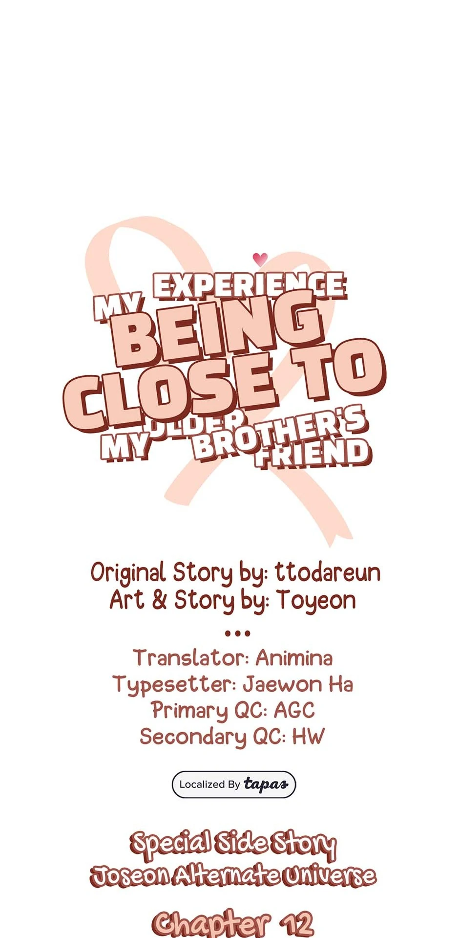 My Experience Being Close to My Older Brother's Friend Chapter 74 - page 7