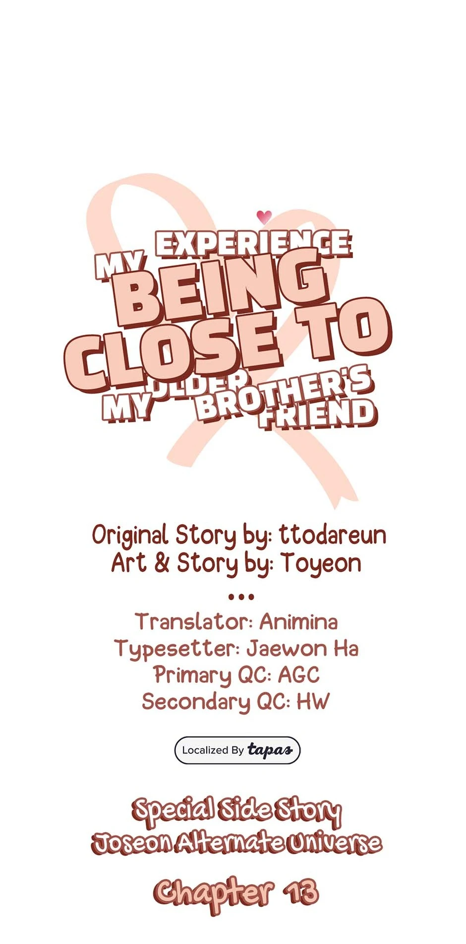My Experience Being Close to My Older Brother's Friend Chapter 75 - page 7