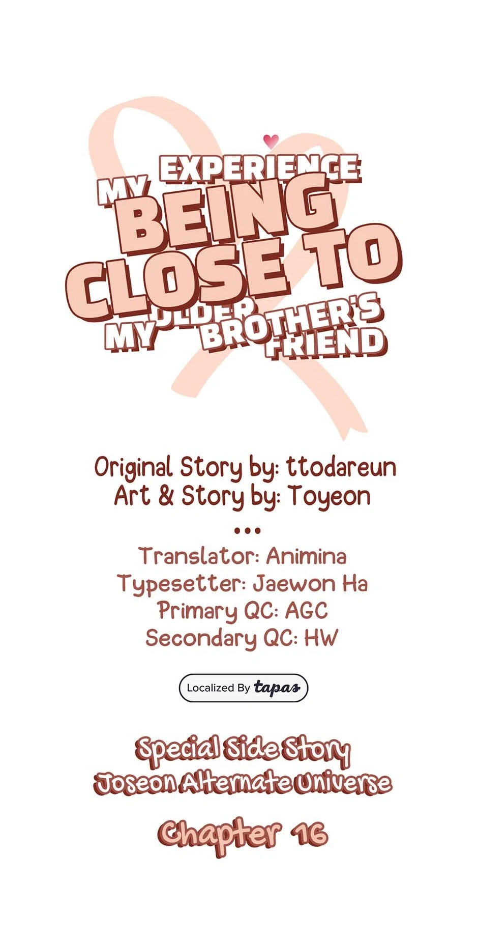 My Experience Being Close to My Older Brother's Friend Chapter 78 - page 11