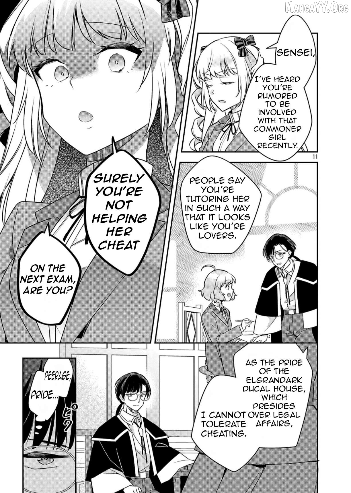 Reincarnated As A Villainess’s Brother Chapter 39.1 - page 14