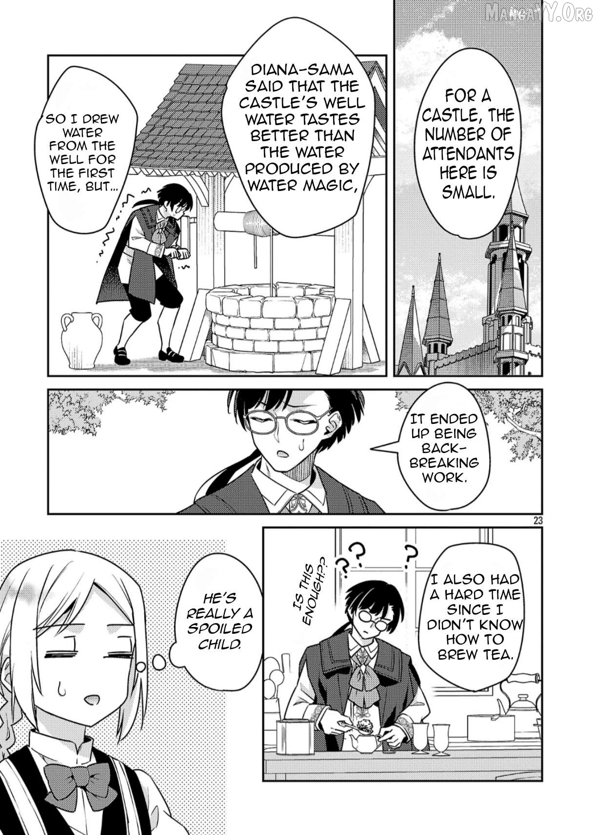 Reincarnated As A Villainess’s Brother Chapter 39.2 - page 8