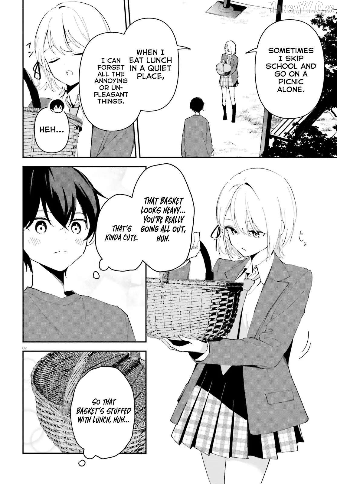 "you Want To Sleep With Me, Don't You, Senpai?" And She Whispered Sweetly, So I Can't Sleep Tonight Either Chapter 10 - page 3